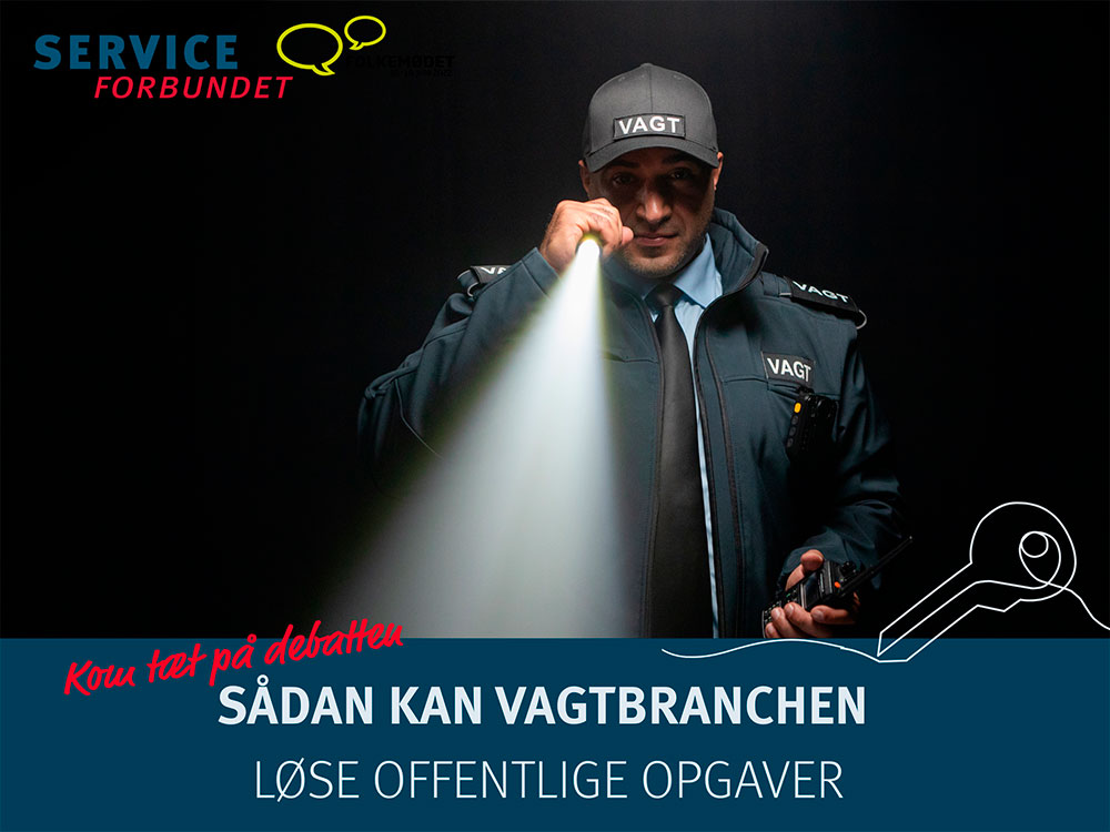 Billede til nyheden VSL på Folkemødet - Sådan kan vagtbranchen løse offentlige opgaver